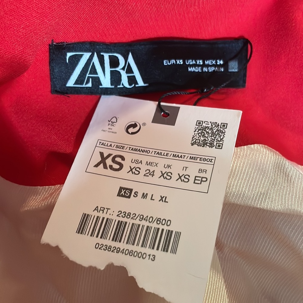 ZARA Blazer with Belt - Picture 8 of 8